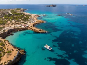 Ibiza: Beach Hopping Cruise w/ Paddleboard, Food, & Drinks